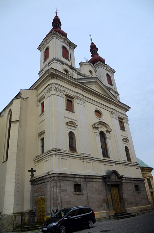 Žatec - kostel Nanebevzetí Panny Marie
