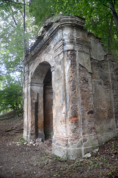 Jezeří - výklenková kaple