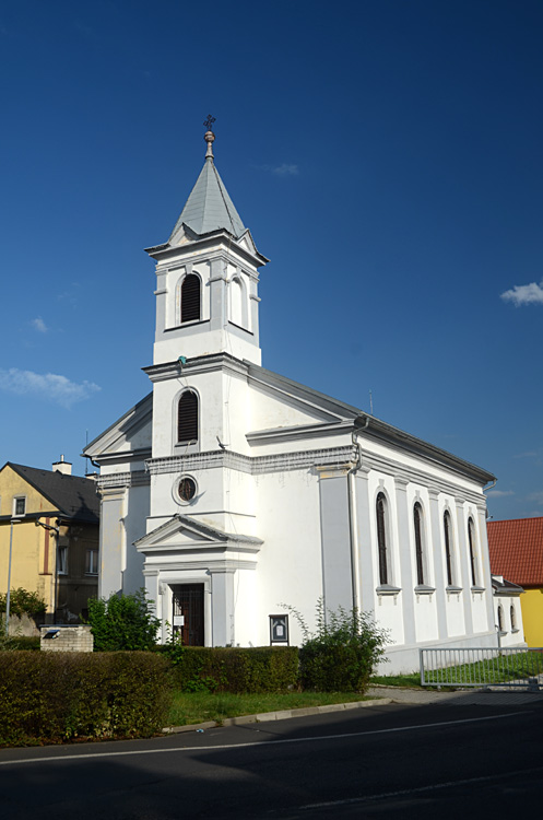 Most - kostel Nejsvětějšího Srdce Páně