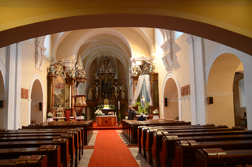 Moravské Budějovice - kostel svatého Jiljí