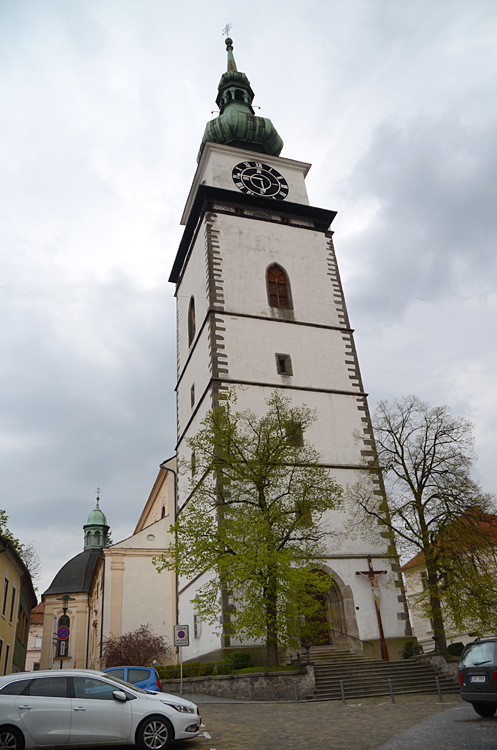 Třebíč - kostel svatého Martina z Tours