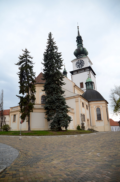 Třebíč - kostel svatého Martina z Tours