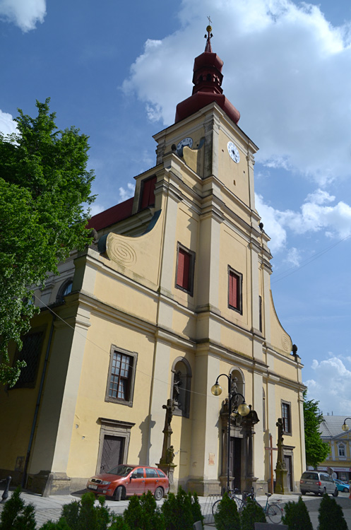 Holešov - kostel Nanebevzetí Panny Marie