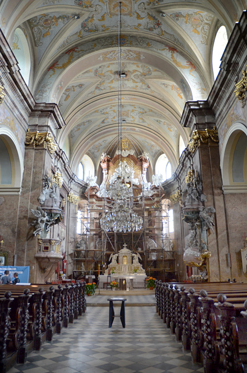 Holešov - kostel Nanebevzetí Panny Marie