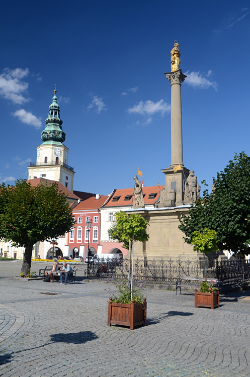 Kroměříž - mariánský morový sloup