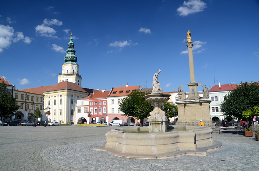 Kroměříž - mariánský morový sloup