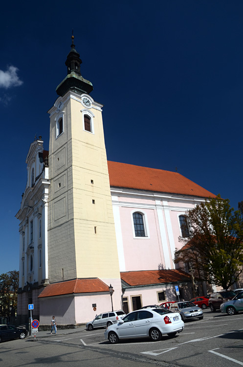 Kroměříž - kostel Nanebevzetí Panny Marie