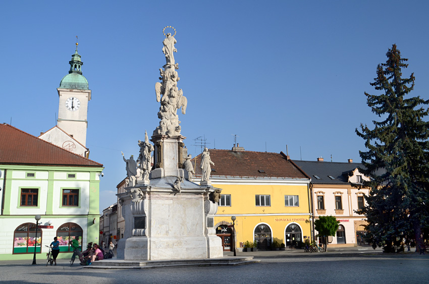 Uherské Hradiště - mariánský sloup