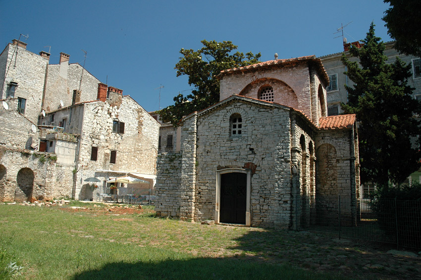 Pula - bazilika Sancta Maria Formosa