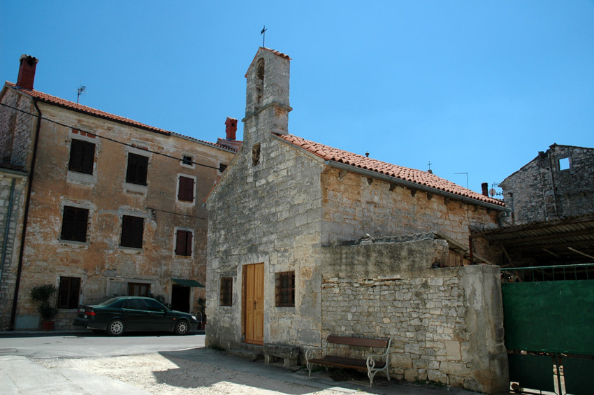 Svetvinčenat - kostel sv. Antuna Opata