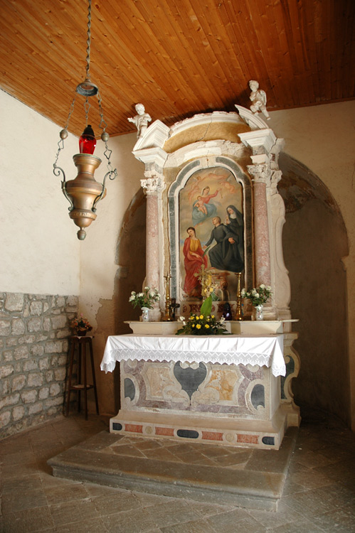 Cres - crkvica sv. Gaetana