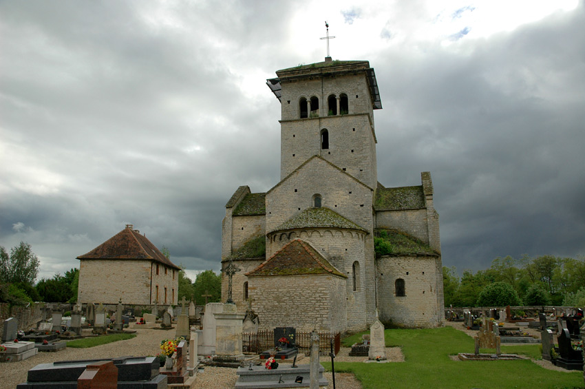 Malay-Saône-et-Loire - Église Notre-Dame-de-la-Nativité