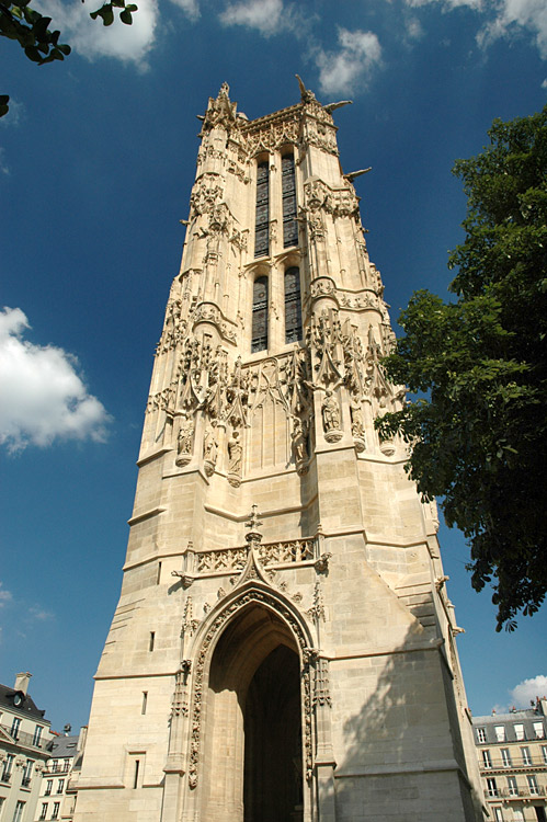 Paříž - věž Saint-Jacques