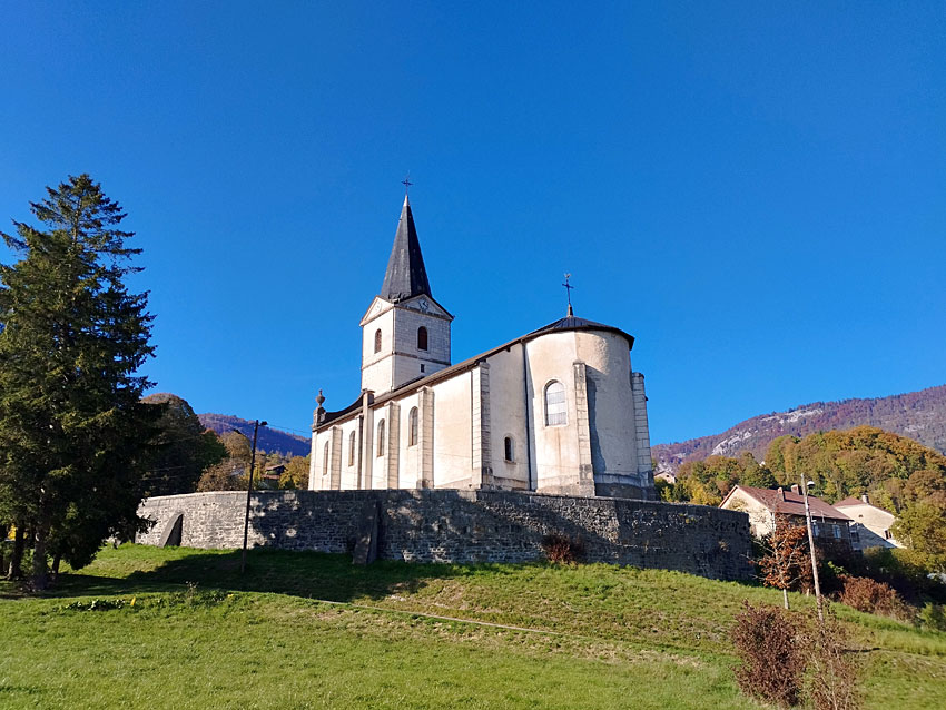 Champfromier - église Saint-Martin