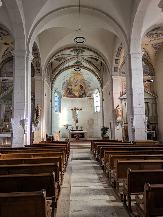 Champfromier - église Saint-Martin