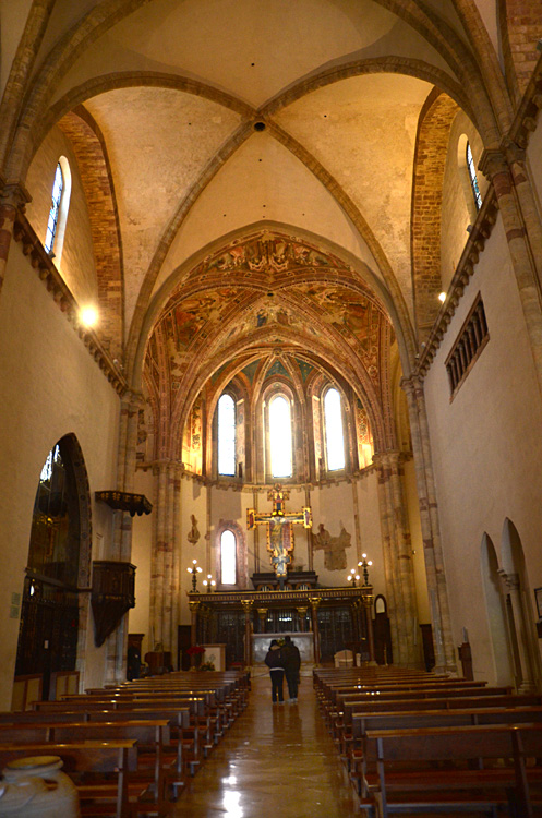 Assisi - bazilika Santa Chiara