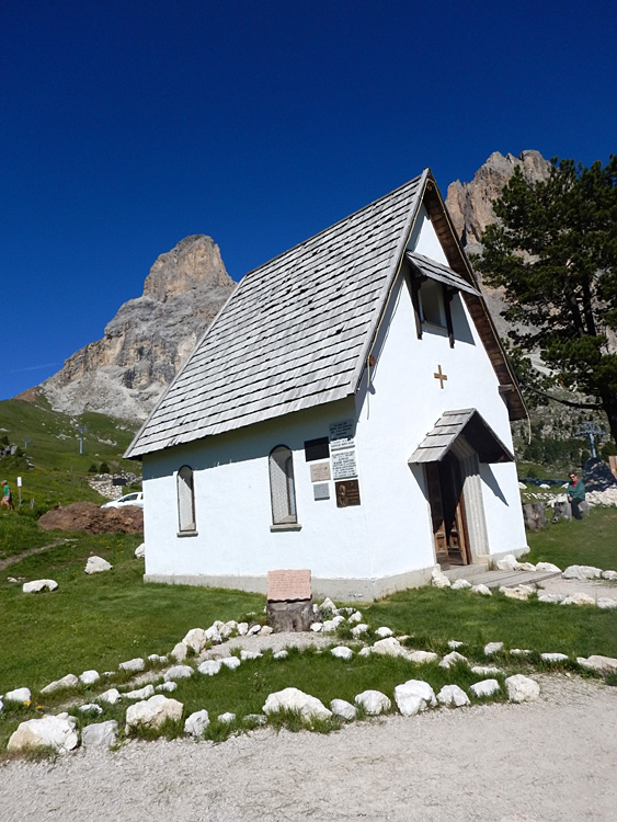 Passo Sella - kaple
