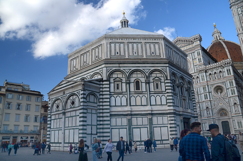 Florencie - baptisterium San Giovanni