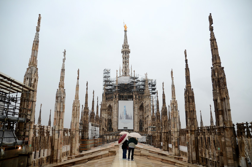 Miláno - Katedrála Narození Panny Marie