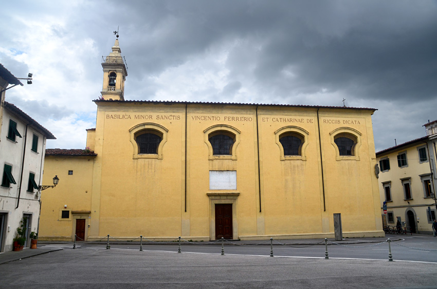 Prato - bazilika Santi Vincenzo e Caterina de' Ricci