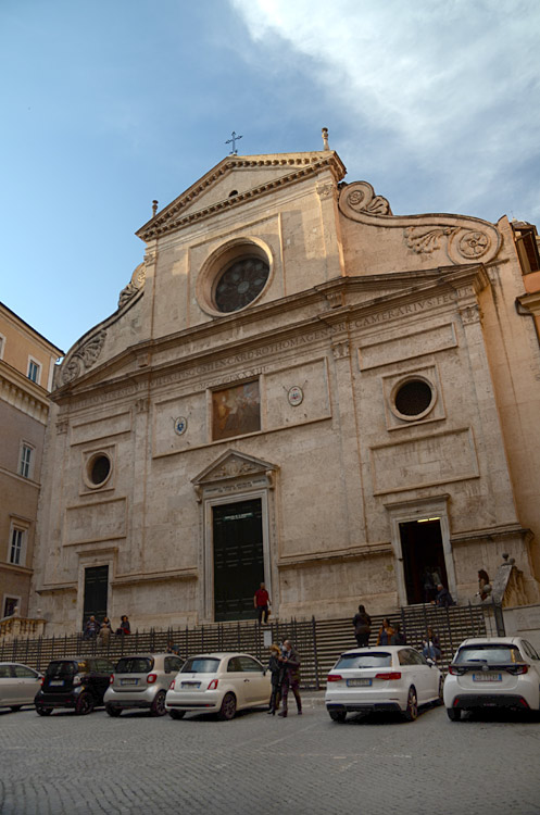 Řím - Sant'Agostino in Campo Marzio