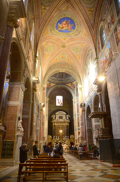 Řím - Sant'Agostino in Campo Marzio