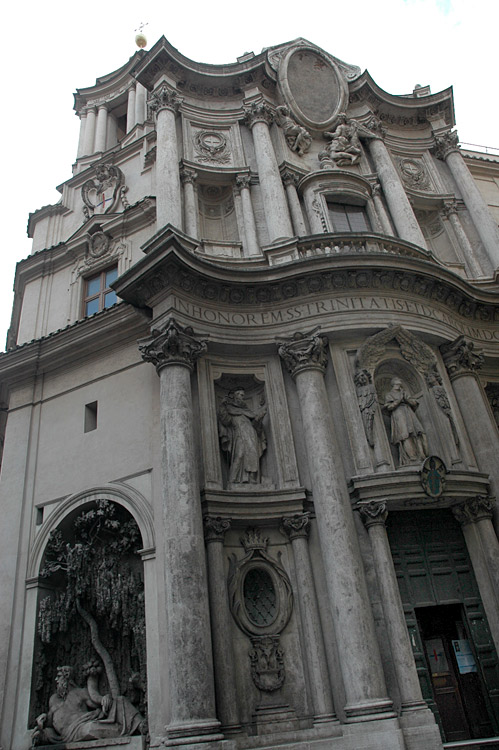 Řím - San Carlo alle Quattro Fontane