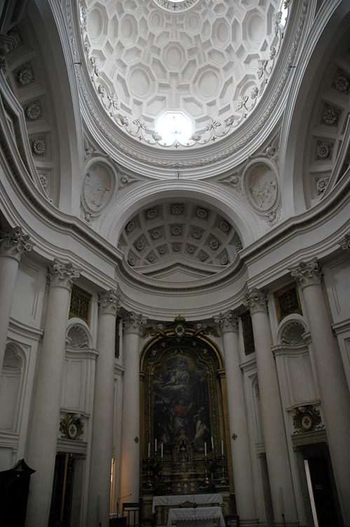 Řím - San Carlo alle Quattro Fontane