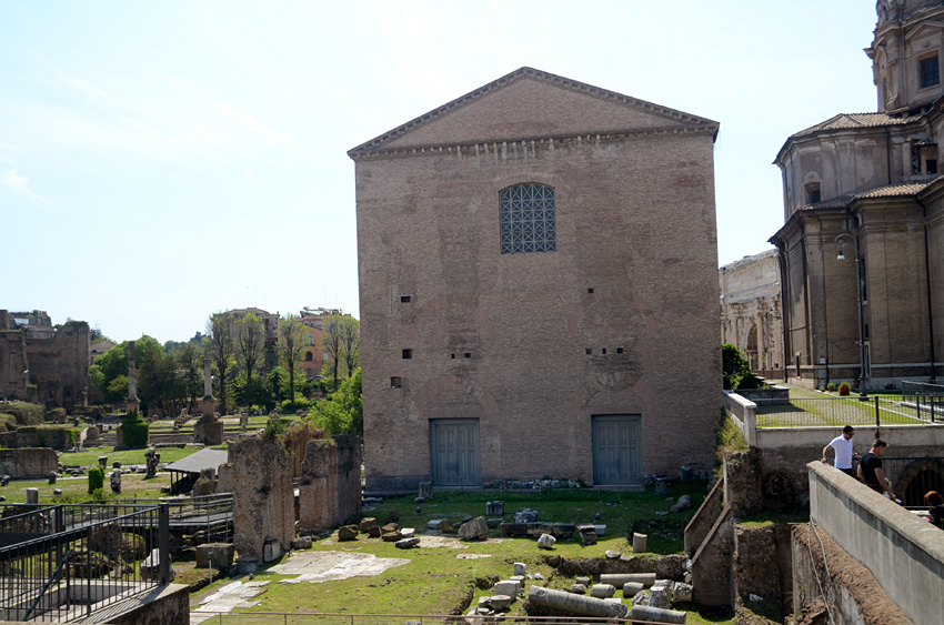 Řím - Sant'Adriano al Foro