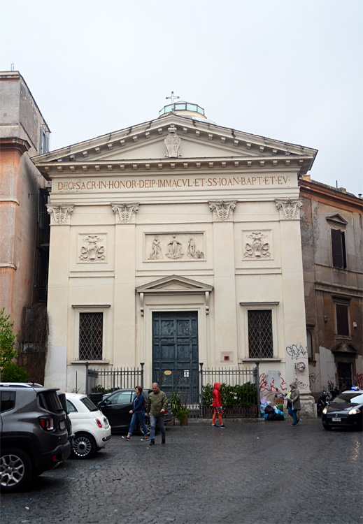 Řím - San Giovanni della Malva in Trastevere