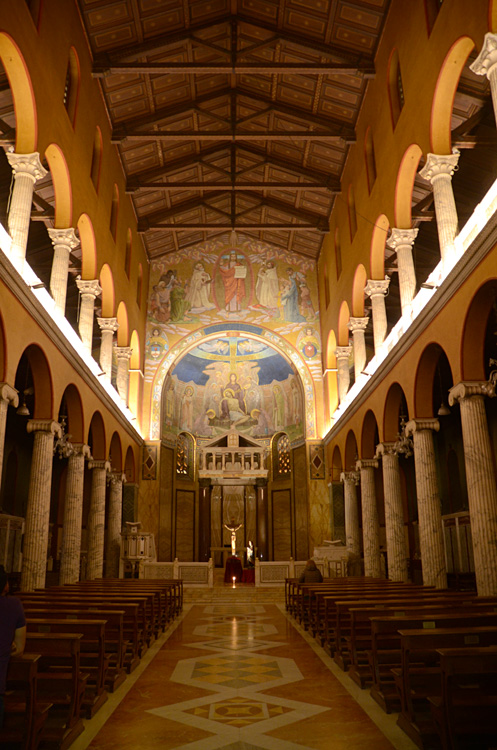 Řím - Santa Maria Addolorata a piazza Buenos Aires