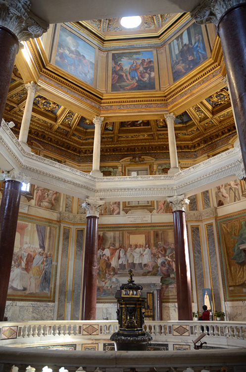 Řím - San Giovanni in Laterano - baptistérium