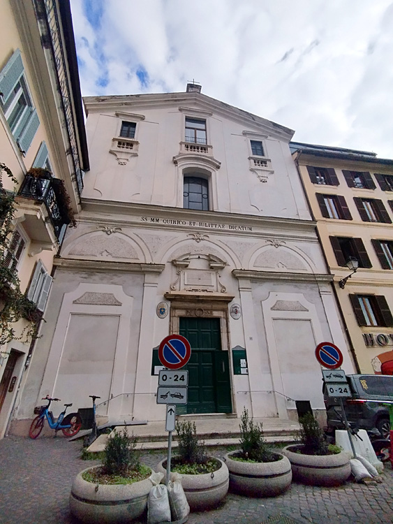 Řím - Santi Quirico e Giulitta