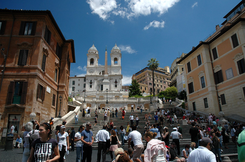 Řím - Trinita dei Monti