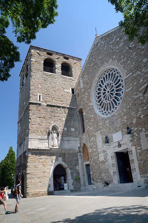 Terst - katedrála San Giusto