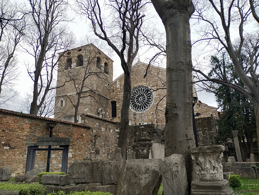 Terst - katedrála San Giusto