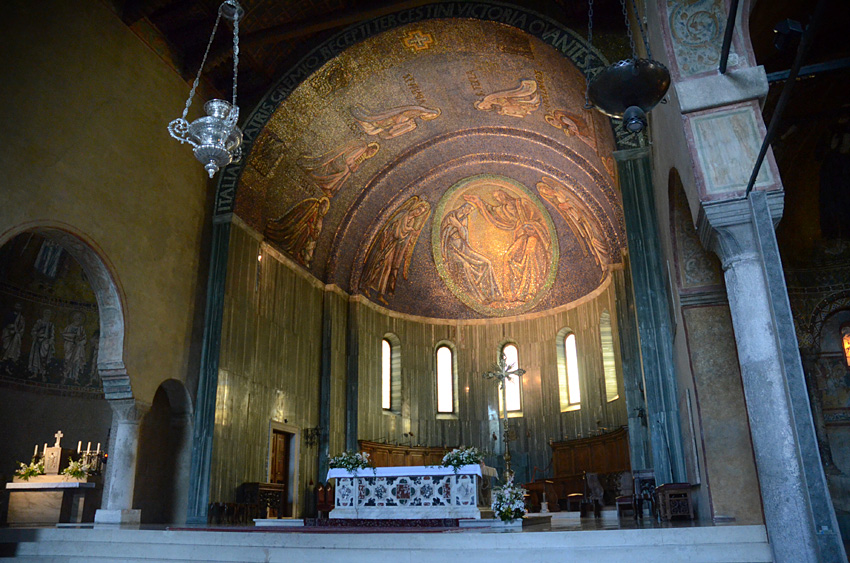 Terst - katedrála San Giusto