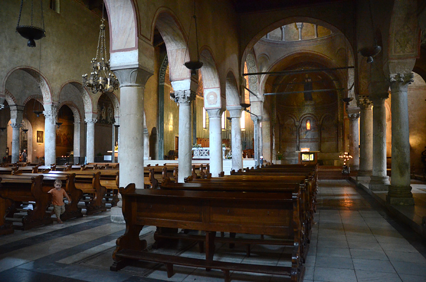 Terst - katedrála San Giusto