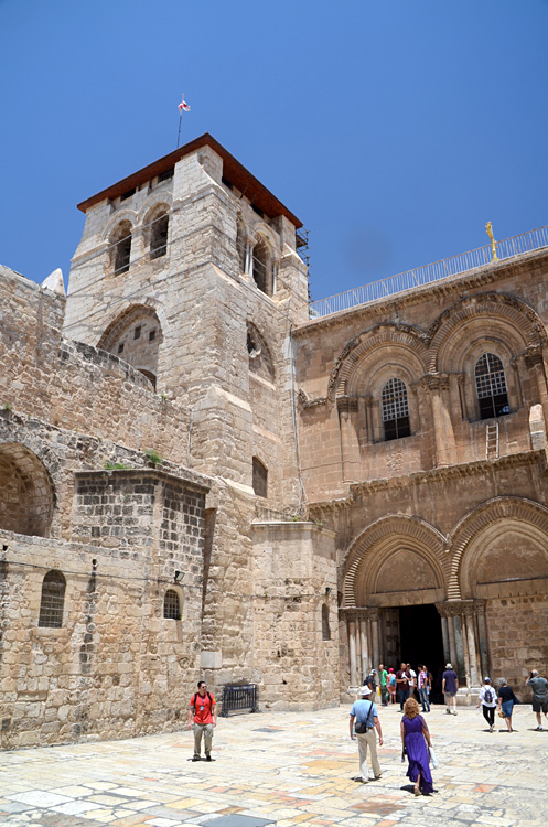 Jeruzalém - chrám Božího hrobu