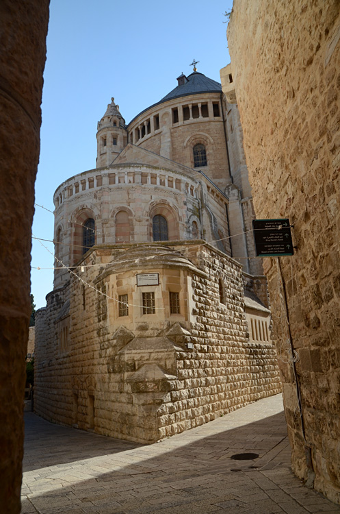Jeruzalém - kostel Zesnutí Panny Marie