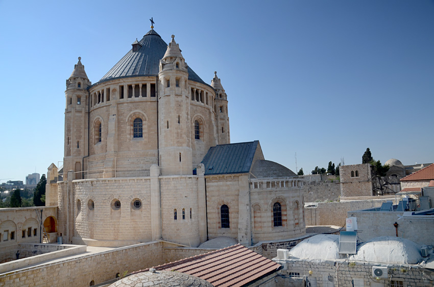 Jeruzalém - kostel Zesnutí Panny Marie