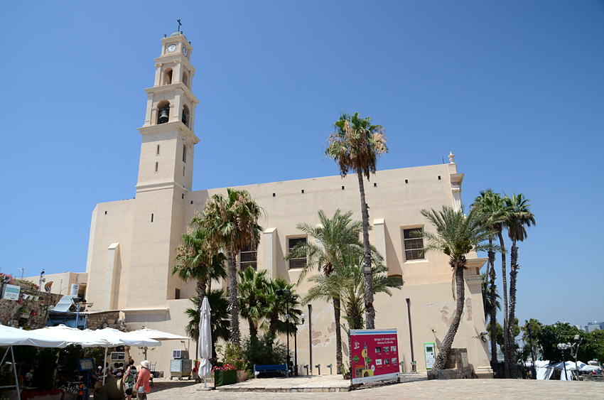 Jaffa - kostel svatého Petra