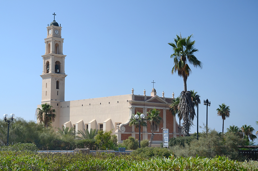 Jaffa - kostel svatého Petra
