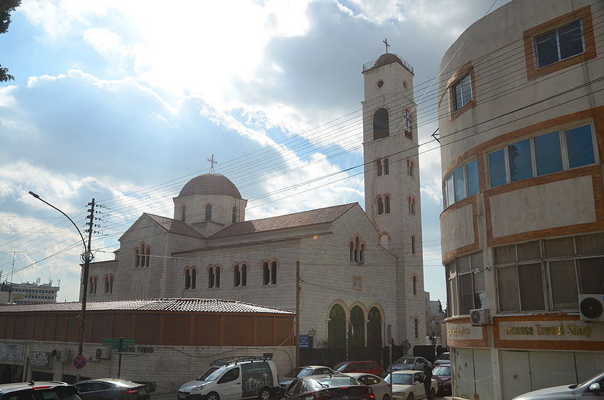 Ammán - řecká ortodoxní katedrála Zvěstování Panny Marie