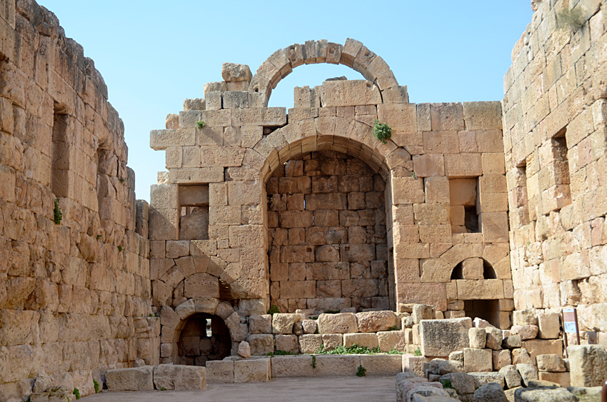 Jerash - chrám bohyně Artemis