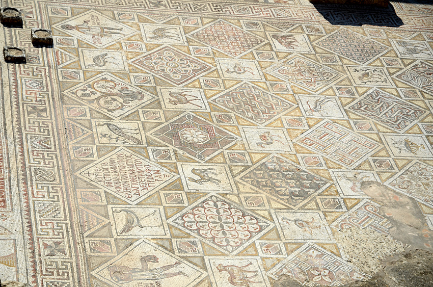 Jerash - kostel svatého Kosmy a Damiána