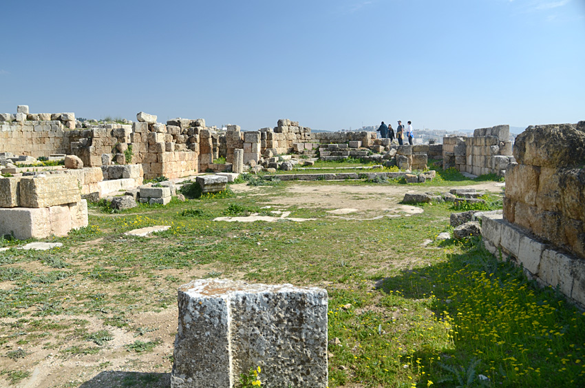 Jerash - kostel svatého Jiří