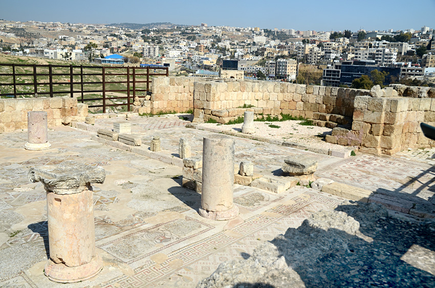 Jerash - kostel biskupa Izajáše