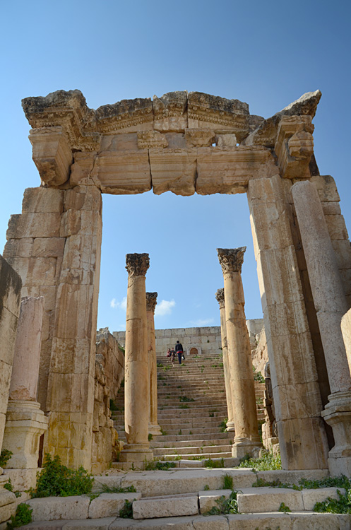 Jerash - katedrála