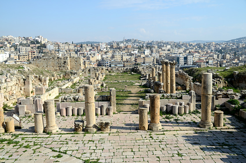 Jerash - katedrála